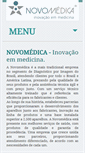 Mobile Screenshot of novomedica.com.br
